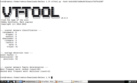 Static Malware Analysis of NetBus Trojan