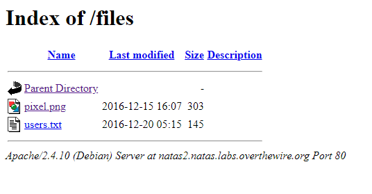 ‘Natas’ Solutions 1-12